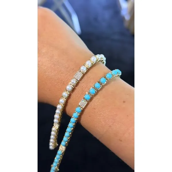 Colored Stone Bracelet Image 5 Mollys Jewelers Brooklyn, NY