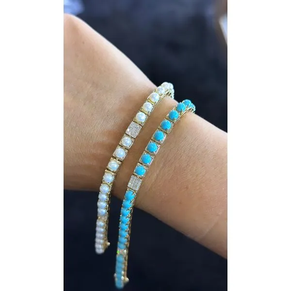 Colored Stone Bracelet Mollys Jewelers Brooklyn, NY