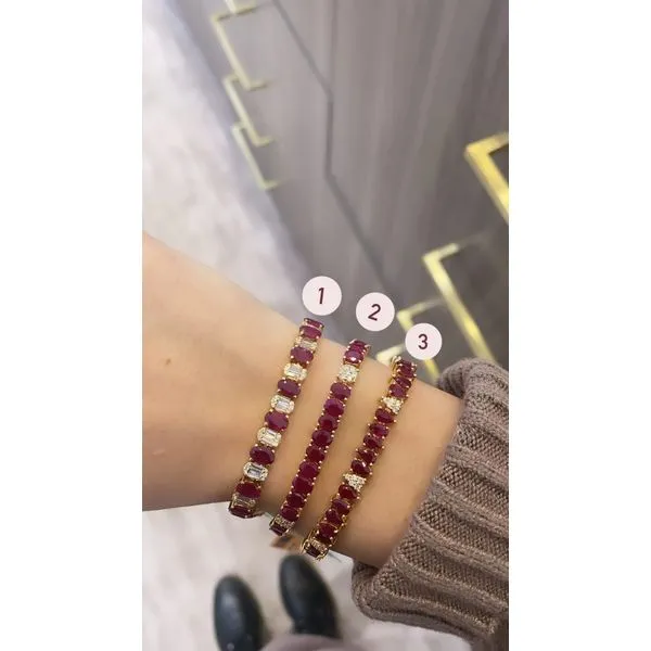 Colored Stone Bracelet Image 2 Mollys Jewelers Brooklyn, NY