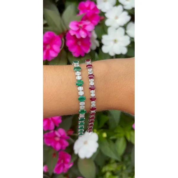 Colored Stone Bracelet Image 2 Mollys Jewelers Brooklyn, NY