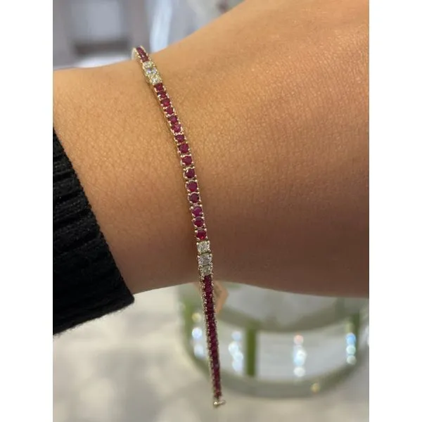 Colored Stone Bracelet Mollys Jewelers Brooklyn, NY