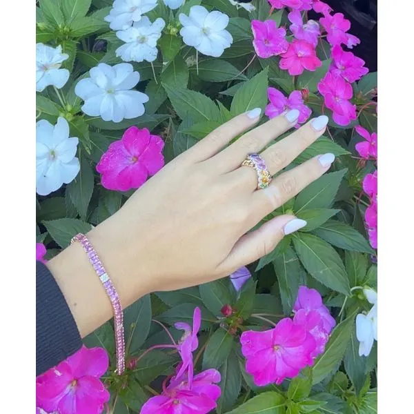 Colored Stone Bracelet Image 2 Mollys Jewelers Brooklyn, NY