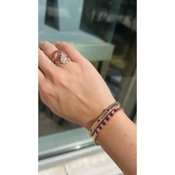 Colored Stone Bracelet Image 3 Mollys Jewelers Brooklyn, NY