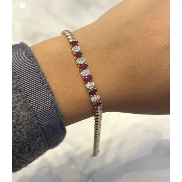 Colored Stone Bracelet Mollys Jewelers Brooklyn, NY