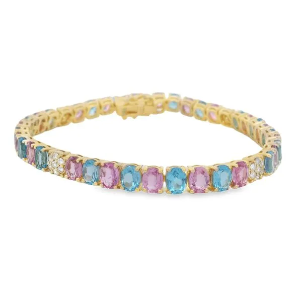 Colored Stone Bracelet Mollys Jewelers Brooklyn, NY