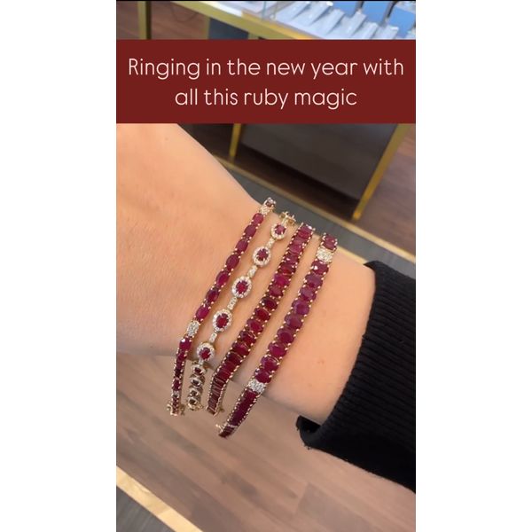 Colored Stone Bracelet Image 2 Mollys Jewelers Brooklyn, NY