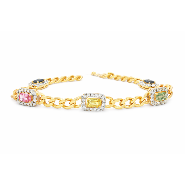 Colored Stone Bracelet Mollys Jewelers Brooklyn, NY