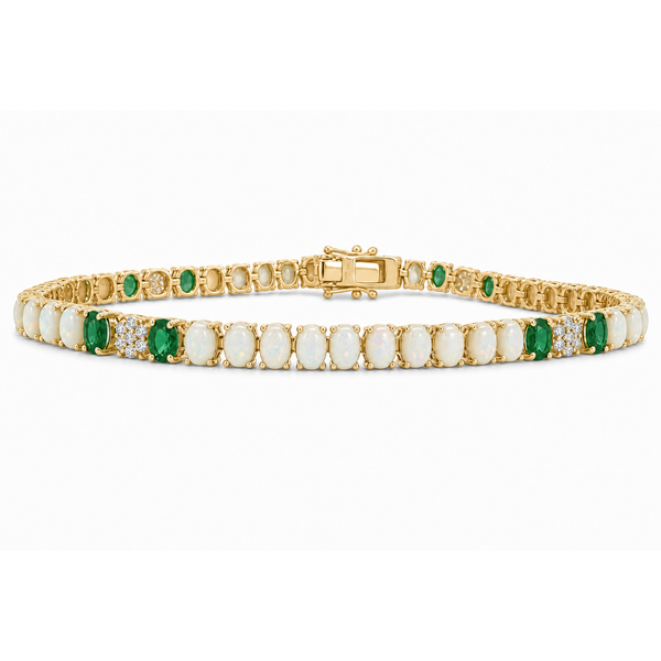 Colored Stone Bracelet Mollys Jewelers Brooklyn, NY