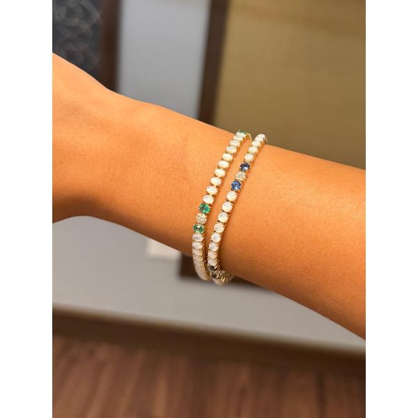 Colored Stone Bracelet Image 2 Mollys Jewelers Brooklyn, NY