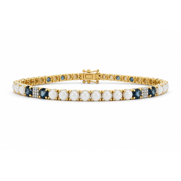 Colored Stone Bracelet Mollys Jewelers Brooklyn, NY