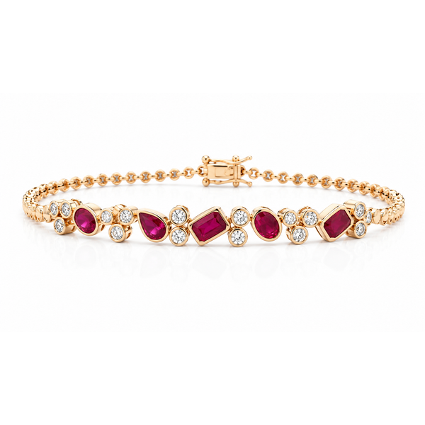 Colored Stone Bracelet Mollys Jewelers Brooklyn, NY