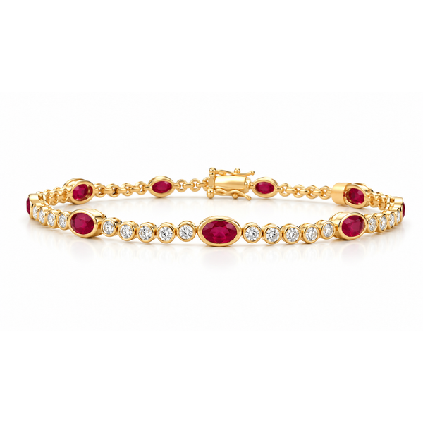 Colored Stone Bracelet Mollys Jewelers Brooklyn, NY