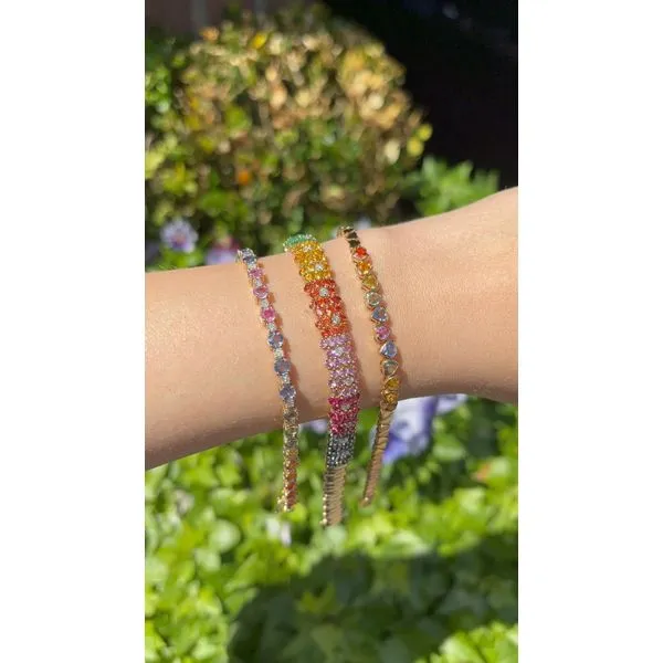 Colored Stone Bracelet Image 2 Mollys Jewelers Brooklyn, NY