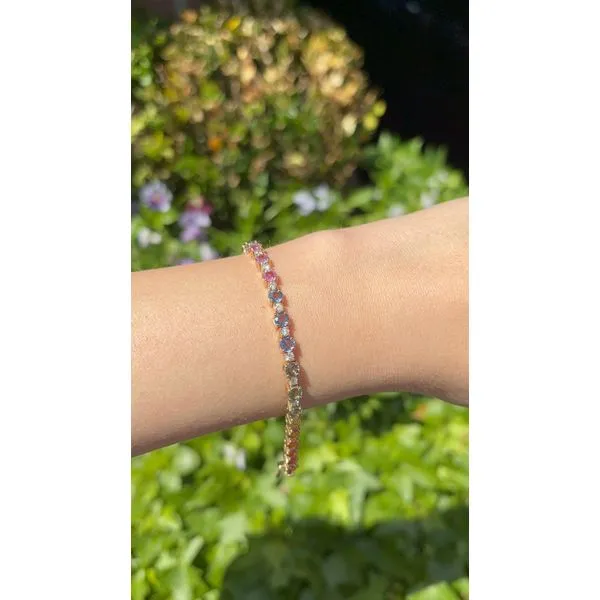 Colored Stone Bracelet Image 3 Mollys Jewelers Brooklyn, NY