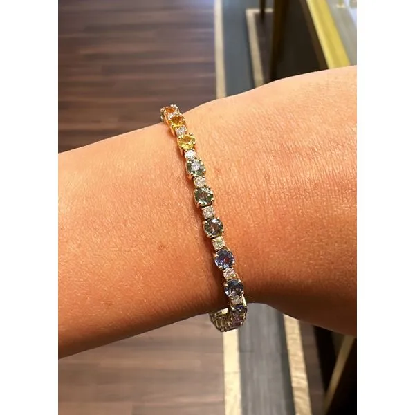 Colored Stone Bracelet Mollys Jewelers Brooklyn, NY