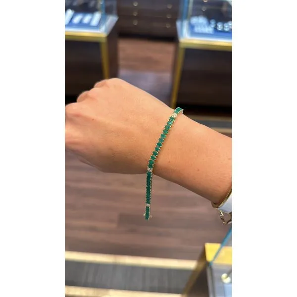 Colored Stone Bracelet Mollys Jewelers Brooklyn, NY