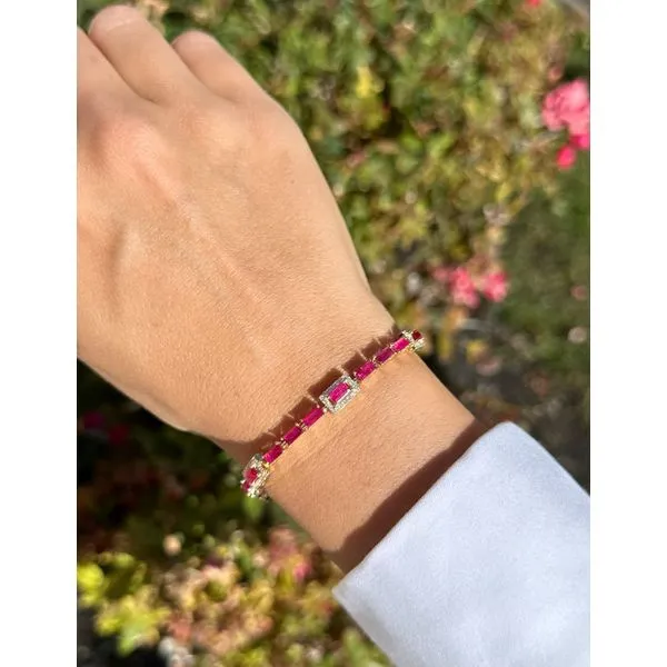 Colored Stone Bracelet Mollys Jewelers Brooklyn, NY