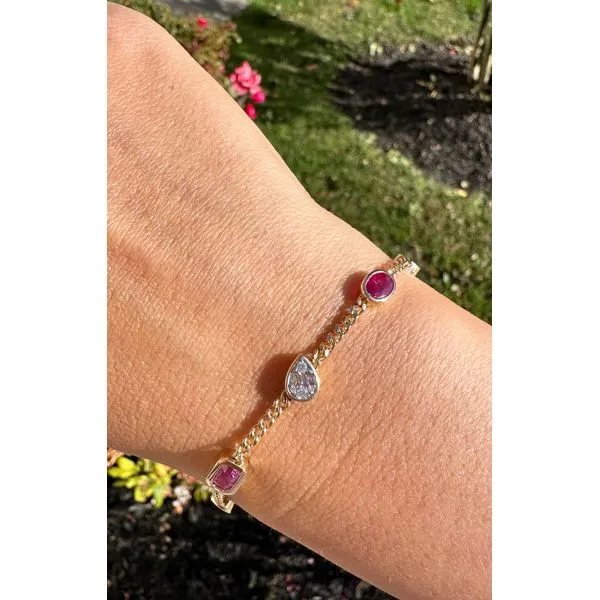 Colored Stone Bracelet Mollys Jewelers Brooklyn, NY