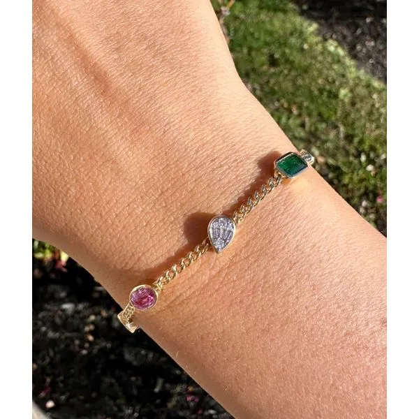 Colored Stone Bracelet Mollys Jewelers Brooklyn, NY