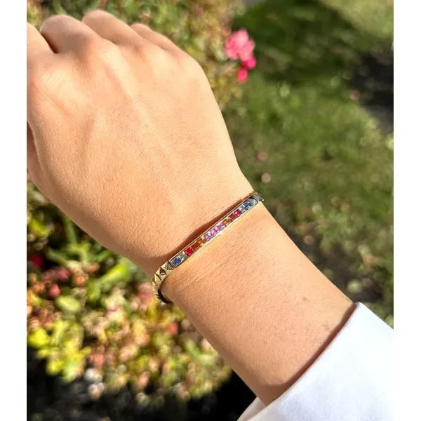 Colored Stone Bracelet Mollys Jewelers Brooklyn, NY