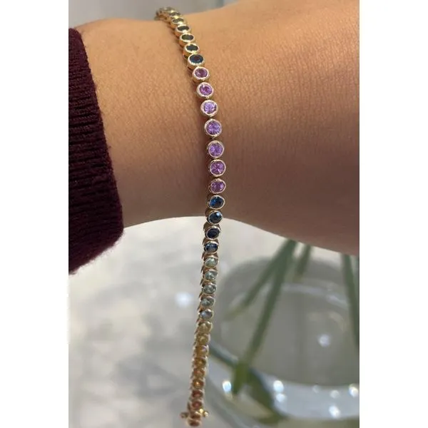 Colored Stone Bracelet Mollys Jewelers Brooklyn, NY