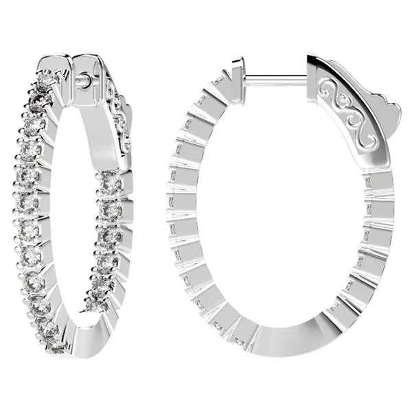 Diamond Hoop Mollys Jewelers Brooklyn, NY