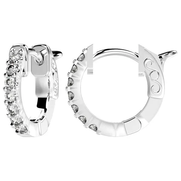 Diamond Hoop Mollys Jewelers Brooklyn, NY