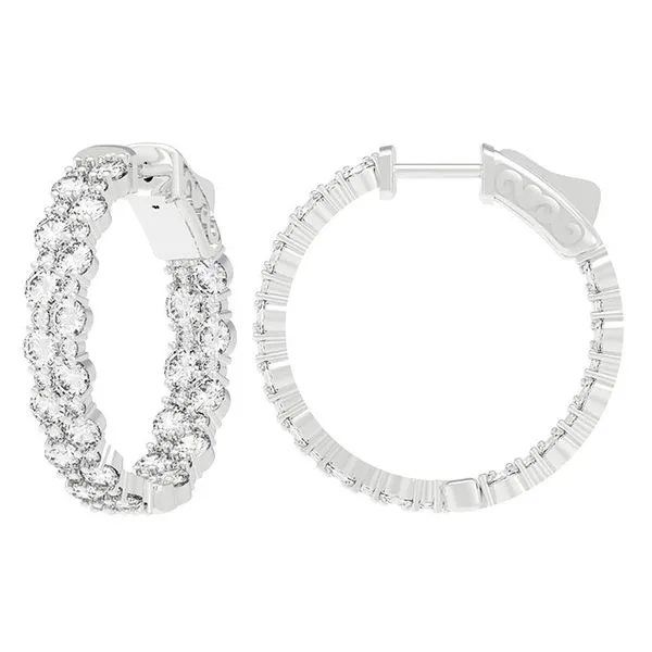 Diamond Hoop Mollys Jewelers Brooklyn, NY