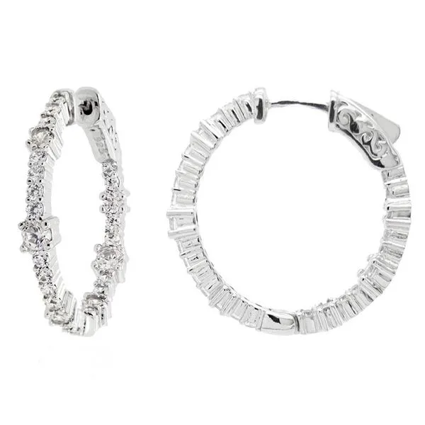 Diamond Hoop Mollys Jewelers Brooklyn, NY