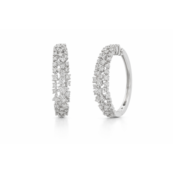 Diamond Hoop Mollys Jewelers Brooklyn, NY