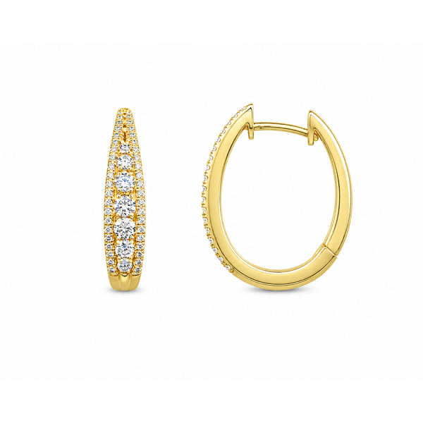 Diamond Hoop Mollys Jewelers Brooklyn, NY