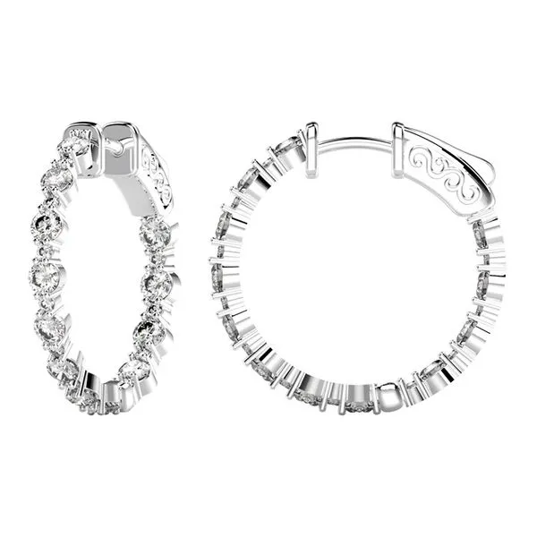 Diamond Hoop Mollys Jewelers Brooklyn, NY