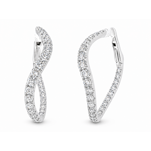 Diamond Hoop Mollys Jewelers Brooklyn, NY