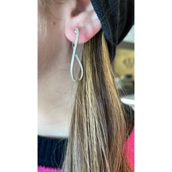 Diamond Hoop Mollys Jewelers Brooklyn, NY