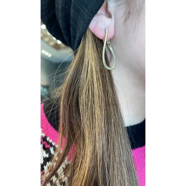 Diamond Hoop Mollys Jewelers Brooklyn, NY