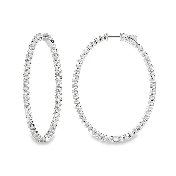 Diamond Hoop Mollys Jewelers Brooklyn, NY