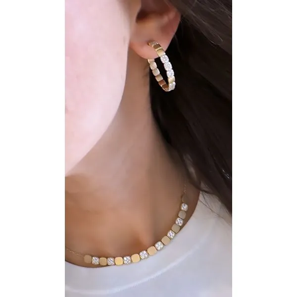 Diamond Hoop Mollys Jewelers Brooklyn, NY