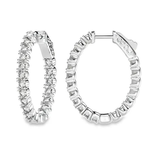 Diamond Hoop Mollys Jewelers Brooklyn, NY