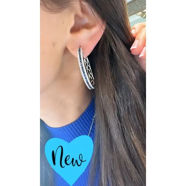 Diamond Hoop Mollys Jewelers Brooklyn, NY