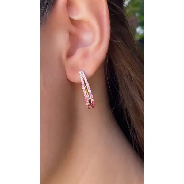 Diamond Hoop Mollys Jewelers Brooklyn, NY