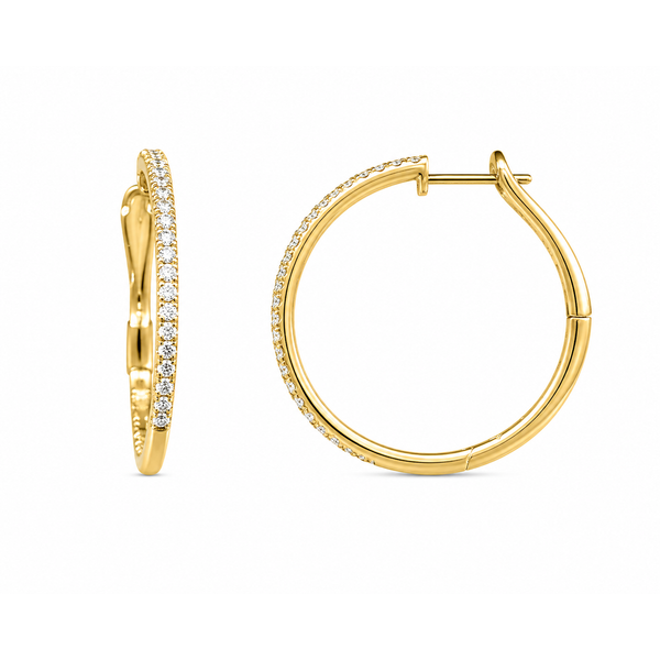 Diamond Hoop Mollys Jewelers Brooklyn, NY