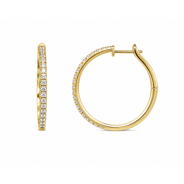 Diamond Hoop Mollys Jewelers Brooklyn, NY