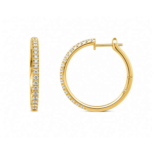 Diamond Hoop Mollys Jewelers Brooklyn, NY