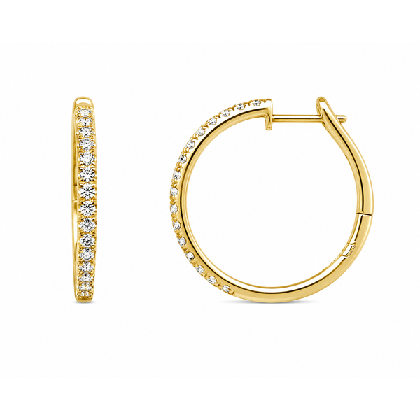 Diamond Hoop Mollys Jewelers Brooklyn, NY