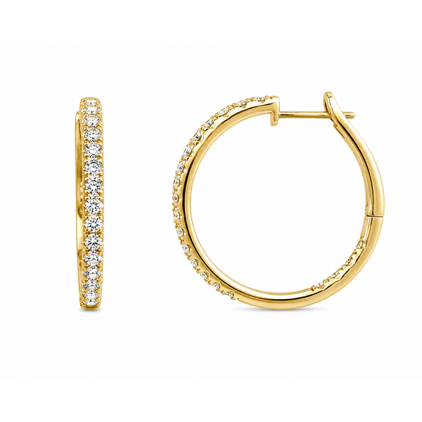 Diamond Hoop Mollys Jewelers Brooklyn, NY