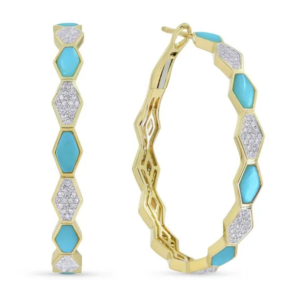Diamond Hoop Mollys Jewelers Brooklyn, NY
