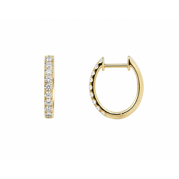 Diamond Hoop Mollys Jewelers Brooklyn, NY