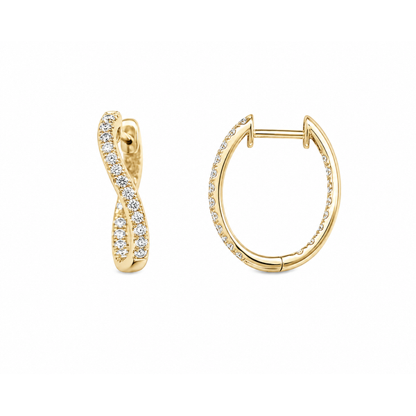 Diamond Hoop Mollys Jewelers Brooklyn, NY