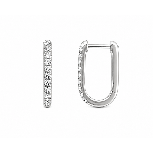 Diamond Hoop Mollys Jewelers Brooklyn, NY