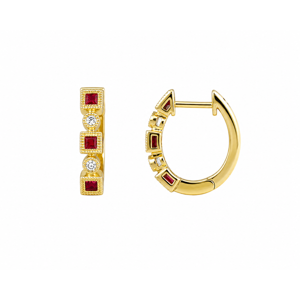 Diamond Hoop Mollys Jewelers Brooklyn, NY